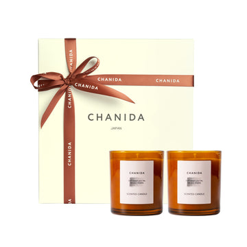 キャンドル 2個セット / Set of 2 Scented Candle-Gift Set-CHANIDA.ASIA